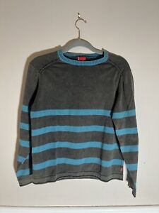 Men’s Gray/Blue Pullover Crew Neck Knit Levi’s Sweater Size S