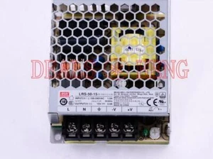 ONE MEAN WELL LRS-50-15 15V 3.4A Single Output Switching Power Supply - Picture 1 of 1