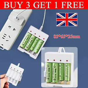 USB Battery Charger 100% Universal Fast Charger AA AAA Rechargeable Batteries