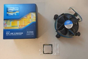 Intel Core i5- 2500 3,3GHz Processor Socket 1155 + Fan - Photo 1/1