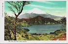 Japan Mount Fuji And Lake Ashi Hakone Vintage Postcard C183