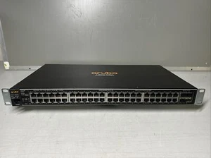Aruba 2530-48G Gigabit Switch HPE ARUBA J9775A 48x RJ45 MDIX 4x SFP - Afbeelding 1 van 4