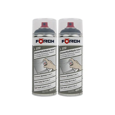 2x FOERCH L222 DICKSCHICHTLACK 4-IN-1 0.4 LTR Korrosionsschutz Rostschutz - Bild 1 von 3