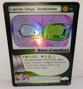 DBZ CCG CAPTAIN GINYU REALISATION 50 HOLO FOIL FRIEZA SAGA SCORE LIMITED TCG - Bild 1 von 5