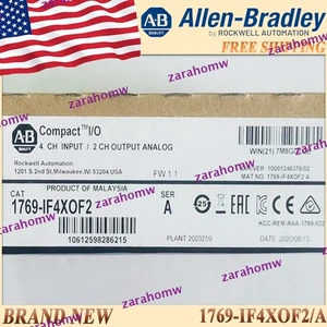 Brand New 1769-IF4XOF2/A CompactLogix 6Pt A/I & A/O Module 1769IF4XOF2 serA 1PC - Picture 1 of 9