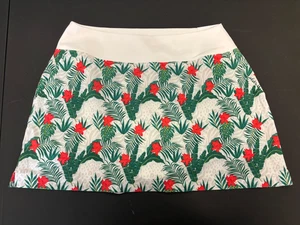 NWT WOMEN'S PUMA BLAKE SKIRT, SIZE: L, COLOR: WHITE/GREEN/RED (M8.15) - Picture 1 of 2