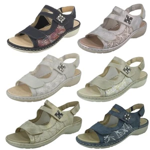 Ladies Remonte D7647 Slingback Sandals - Picture 1 of 64