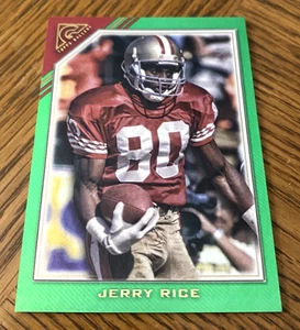 2023 Topps Composite JERRY RICE Gallery Green #D /250 SP SAN FRANCICSO 49ERS HOF - Bild 1 von 2