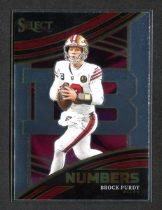 2023 Panini Select - #NMB-BPU Brock Purdy [Select Numbers] San Francisco 49ers - Bild 1 von 2