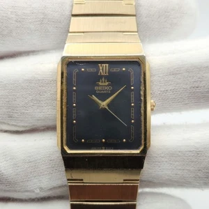 Reloj Seiko Hombre Vintage Tono Dorado Cuarzo 5Y31-5000 - LEER DESCRIPCIÓN - Imagen 1 de 20