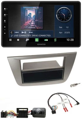 Kenwood Lenkrad Bluetooth USB DAB Autoradio für Seat Toledo Altea 2004-2009 anth - Bild 1 von 4