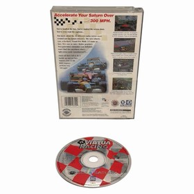VR Virtua Racing (Sega Saturn, 1996) Authentic Disc & Case Tested