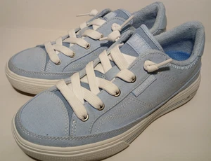 Zapatos deportivos sin cordones Skechers Arch Fit Arcade para mujer talla 6 azul claro - Imagen 1 de 8