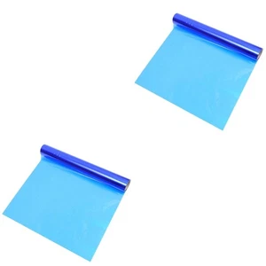 2 Pieces Farbiges Zellophan Reisen Blumenpackung Zellophanverpackung Für Körbe - Bild 1 von 12