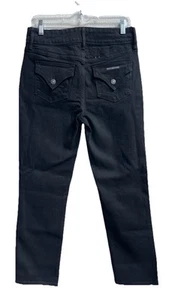 Hudson Damen Mid-Rise Straight Jeans, Pitch Black, Größe 8 / 29 x 28 (L) Flap - Bild 1 von 12