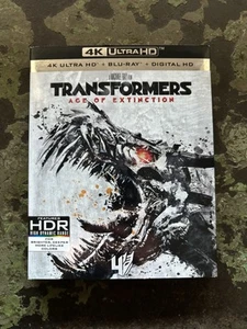 Transformers: Age of Extinction 4K UHD + Blu-ray w/ OOP Slipcover BRAND NEW - Picture 1 of 5