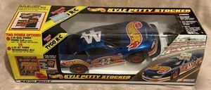 1997 Tyco R/C Kyle Petty Stocker #44 Hot Wheels NASCAR RC Car - New In Box - Picture 1 of 6