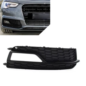 Recht Frontstoßstange schwarz Waben Grillabdeckung für Audi A5 S5 2013–17 - Bild 1 von 8