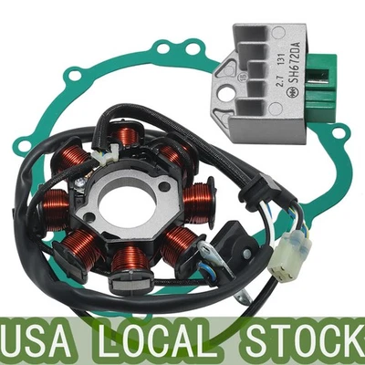 Stator+Regulator+Gasket for Kawasaki KLX140L KLX140A 2008-2022 KLX140G 2017-2023 Foto 1 de 4