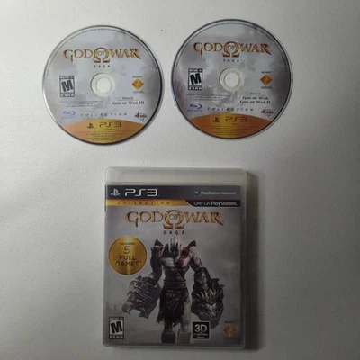 God of War Saga PS3 Collezione Videogioco CIB Completo - Immagine 1 di 2
