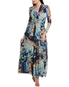 Anne Klein Twist Front Maxi Dress Women's - Picture 1 of 6
