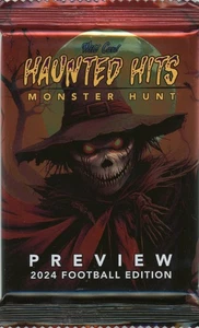 2024 Wild Card Haunted Hits Monster Hunt Preview Sealed Pack #D /5 or Less - Picture 1 of 1