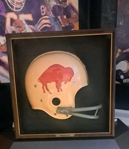 Very Rare Buffalo Bills Riddell Football Helmet Plaque 1960s - Picture 1 of 5