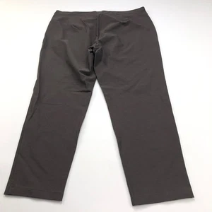 Eileen Fisher PL (Fit 34W 25L) Viscose Elastic Waist Mid Rise Pull On Pants - Picture 1 of 8