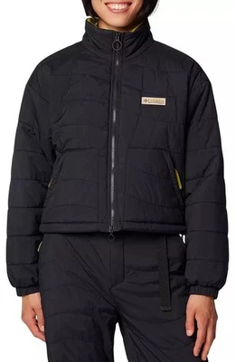 Chaqueta corta aislante Columbia Wallowa negra grande para mujer nueva con etiquetas precio de venta sugerido por el fabricante 130 USD Foto 1 de 4