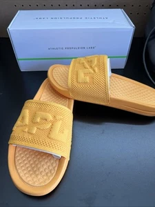 Sandalia Athletic Propulsion Labs (APL) para hombre logotipo grande TechLoom Slides 9 mango nueva - Imagen 1 de 6
