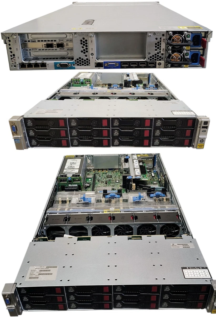 DL380p G8 E5-2640*2(12コア24スレッド) 8G 値下げ可能 DL380p G8 E5-