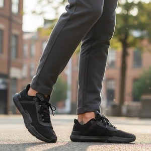 Under Armour Zapatos Hombres 15 TriBase Reign 4 Tenis Negro 3025052-003 - Imagen 1 de 8