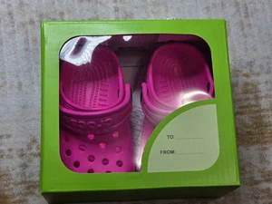 Crocs Littles Pink Crush Kleinkind Schuhe C2/C3 Slipper leichte Clogs Kinder spielen - Bild 1 von 7
