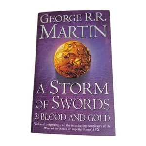 George RR Martin A Storm of Swords Pt2 Blood & Gold Fantasy Book 3 - Picture 1 of 5