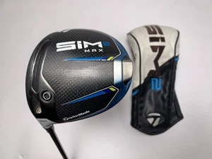 TaylorMade SIM2 MAX Driver 9* Diamana T+ Xlink Tech 60g Senior LH HC - Picture 1 of 8
