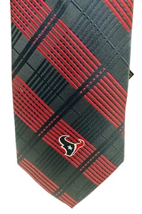 Corbata deportiva de poliéster a rayas de los Houston Texans de la NFL para hombre - Imagen 1 de 4