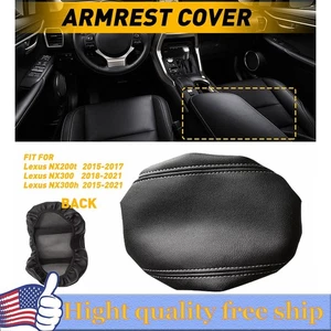 Funda protectora de superficie con reposabrazos central superior de cuero para Lexus NX200 200t NX300h 15-18 - Imagen 1 de 11