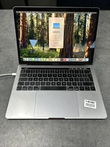 Apple MacBook Pro 13"Inch 2018 A1989 256GB Four Thunderbolt 3 Ports 8GB Grey - Picture 1 of 7