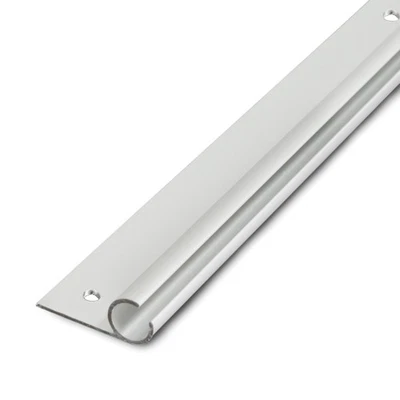 HUMMELLADEN Alu Kederleiste Kederschiene 1,2 Meter Ø10mm 45°-Neigung Wohnwagen Kederprofil