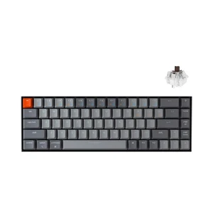 K6 Hot Swappable Wireless Bluetooth 5.1/Wired Mechanical Gaming Keyboard, 65%... - Picture 1 of 8