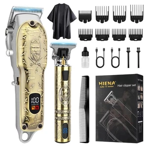 Tagliacapelli Professionale 2in1 Regolabarba Kit Rasoio Elettrico taglia capelli - Foto 1 di 7