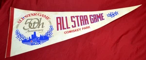 1983 MLB All Star Game Chicago White Sox 30" Pennant Full Size 50th Anniversary - Picture 1 of 9
