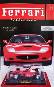 FERRARI F1 2001 n1 1:43 Michael Schumacher W.CH.+ Fascicolo n40 nuova mai aperta - Foto 1 di 8