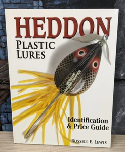 HEDDON Plastic Lures Identification Price Guide Russell E Lewis Book fishing - Imagen 1 de 9