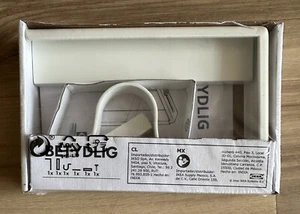 1 - IKEA BETYDLIG 102.198.90 weiße Gardinenstange Halterung und Halter Halterung - NEU - Bild 1 von 4