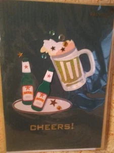 *Papyrus Best Wishes Excellent Father's Day Card Beer Drinker - Picture 1 of 3