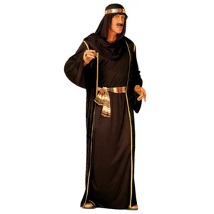 Scheich Kostüm Araber schwarz Gr S Sultan Gewand Orient Herren Kaftan - Bild 1 von 1