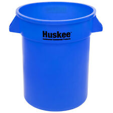 Continental Huskee Heavy-Duty 20 Gallon Round Trash/Garbage Can