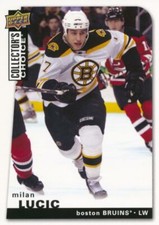 2008-09 Collector's Choice #127 MILAN LUCIC - Boston Bruins