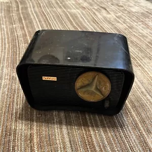Radio CBS Travler AM 1959 modello in bachelite 2160 nera rara funzionante * - Foto 1 di 9